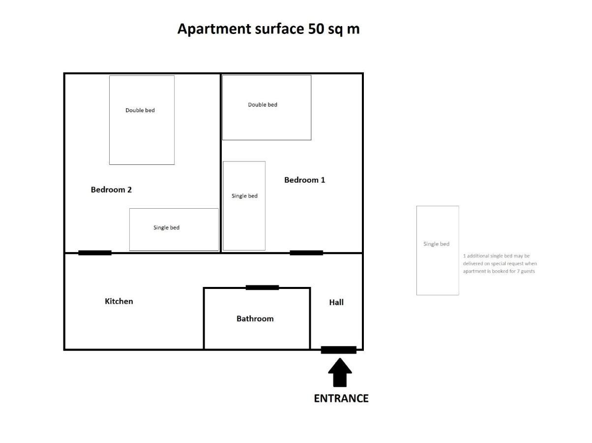 Light Apartment Zyblikiewicza Street Krakau Exterior foto